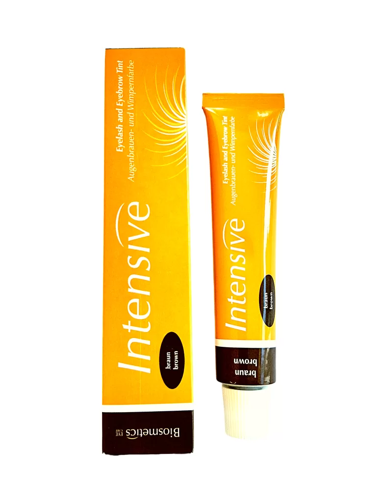 INTENSIVE Antakių ir blakstienų dažai, rudi 20 ml