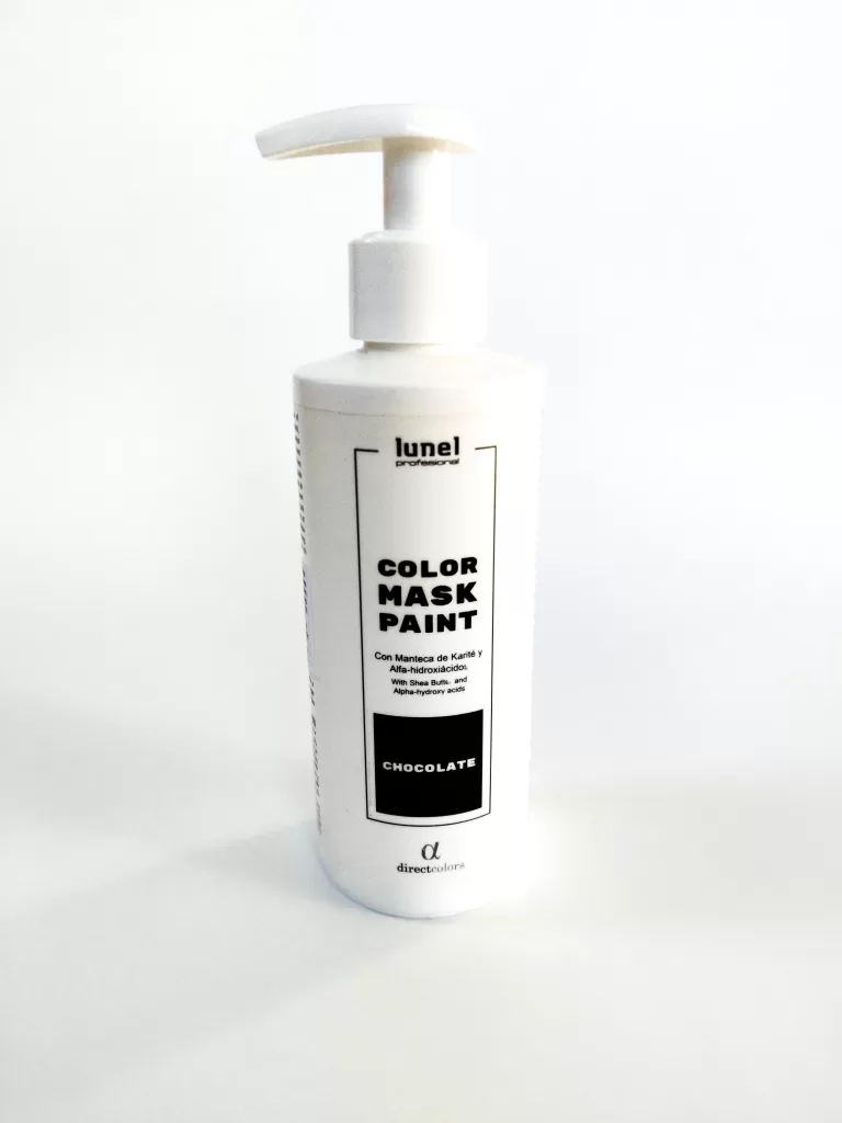 LUNEL Dažanti plaukų kaukė Šokolado spalvos 200 ml