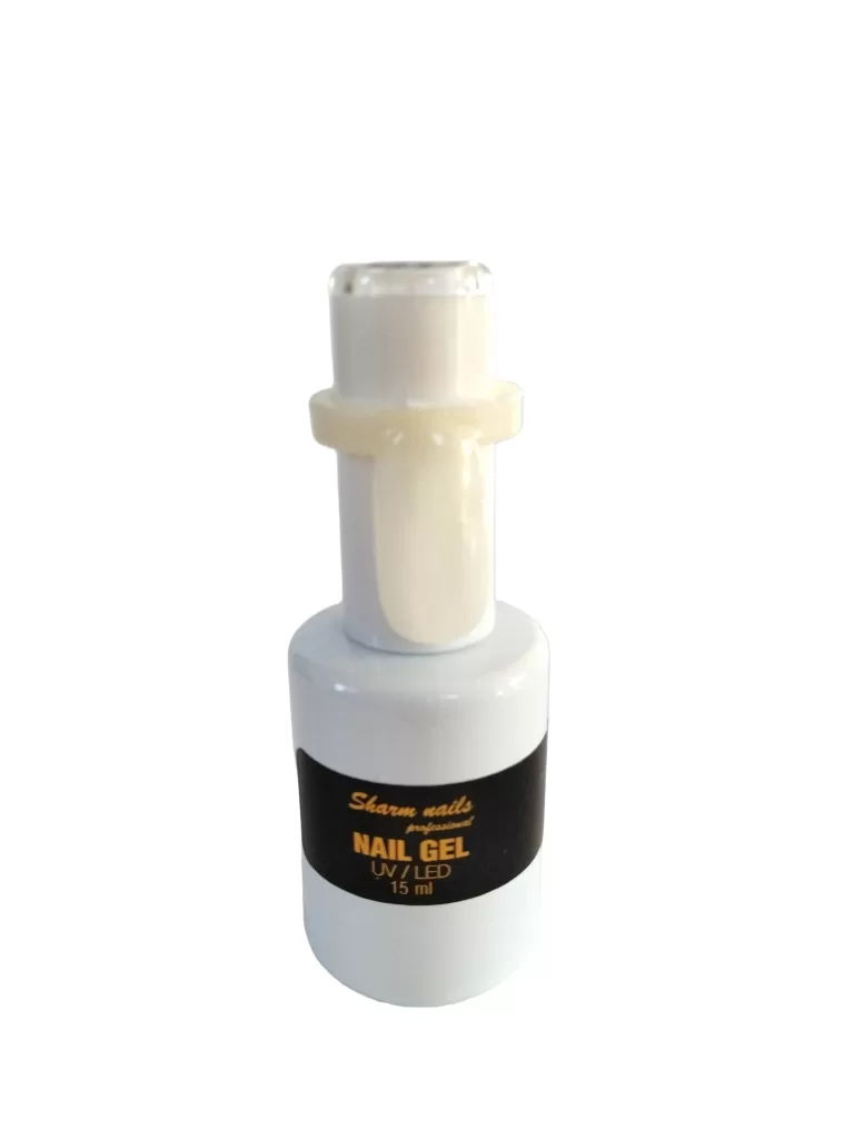 UV/LED Gelis buteliuke su spalva Milky Elegance, 15 ml