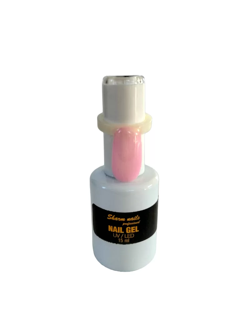 UV/LED Gelis buteliuke su spalva Lily Glimmer, 15 ml